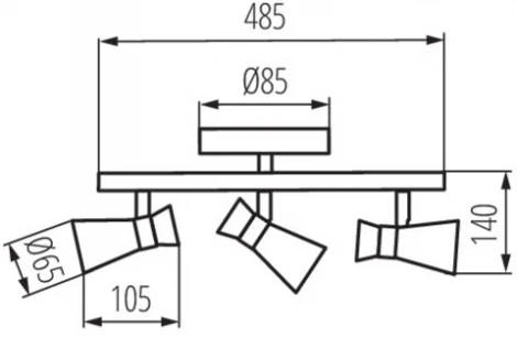 Спот на штанге Kanlux MILENO 29116 (220V)
