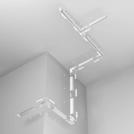 Шинопровод 2м Exility накладной/подвесной белый (магнитный) Maytoni Technical TRX034-412W