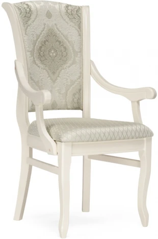Кресло Woodville Линет soprano pearl / ромб / бежевый 543602