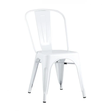 Стул Tolix  обеденный белый глянец