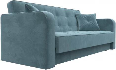 Диван-книжка Тур (Бирюзовый/Велюр) Лига Диванов арт.121775