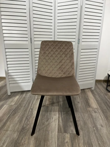 Обеденный стул M-City DAIQUIRI BLUVEL-40 BEIGE, велюр