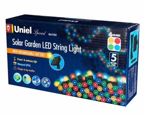 Гирлянда на солнечных батареях Uniel Special USL-S-122/PT5000 Milkyway