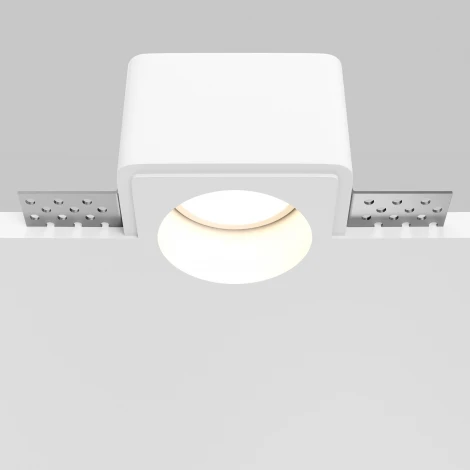 Встраиваемый светильник Maytoni Gyps Modern DL123-GU10-01-W