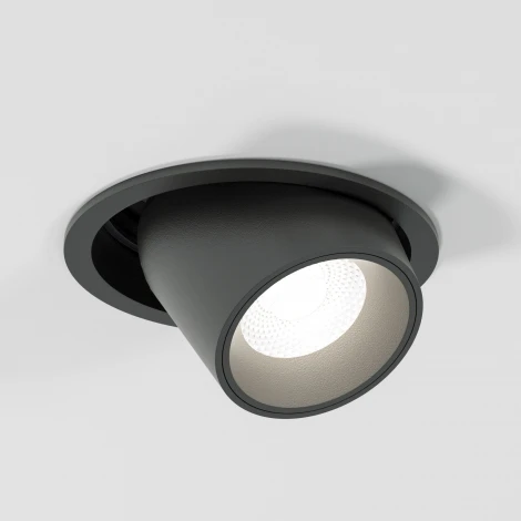 Встраиваемый светильник Elektrostandard Conner 25086/LED 8W 4000K чёрный (220V, круглые)