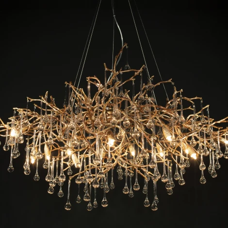 Подвесная люстра Loft It Bijout 10067/1500 GB (220V, на тросе, ветки)