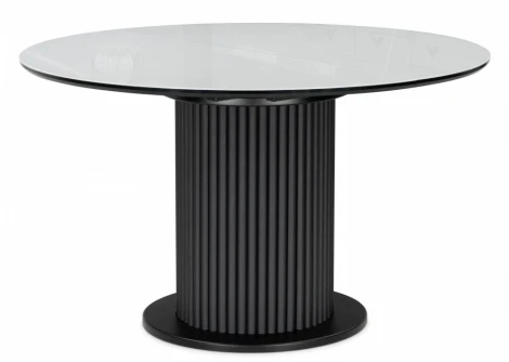 Кухонный стол Notta Фостер (Металл,Стекло/Черный) арт.620178