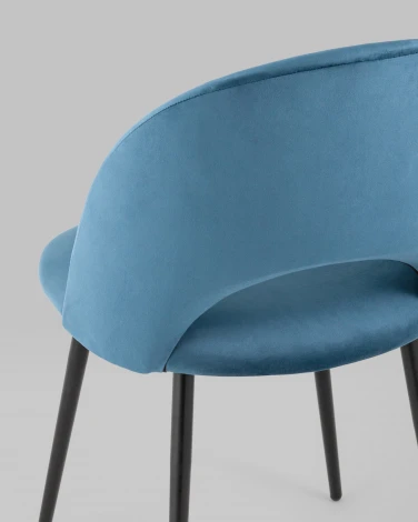 Стул Stool Group Меган велюр пыльно-синий УТ000025507