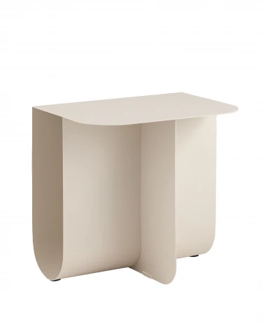 Журнальный столик Stool Group Laure металл светло-серый УТ000041897