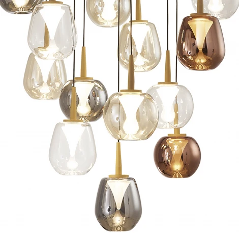 Подвесной светодиодный светильник каскадный Mantra Andromeda 8935+14PL