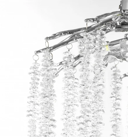 Потолочная люстра хрустальная Arte Milano Milan23 233001/D360/3/A Cr (220V)