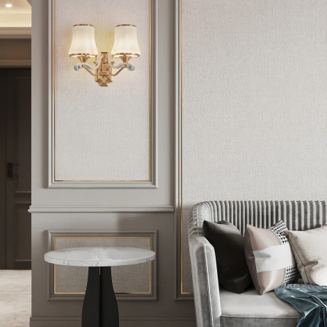 Бра Arte Milano Florentia-3987 303987/2W Wh/Gd (220V)