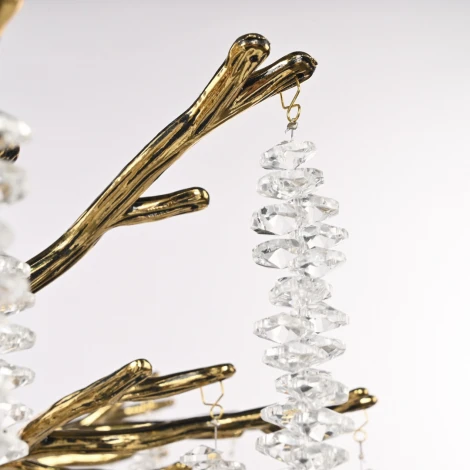 Подвесная люстра хрустальная Arte Milano Milano-1 23110.760.10.E14.A GB (220V, на тросе)