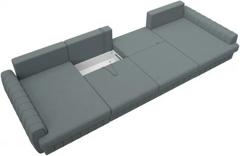 Диван П-образный Лига-057 НПБ Лонг Лига Диванов (Рогожка) арт.129323