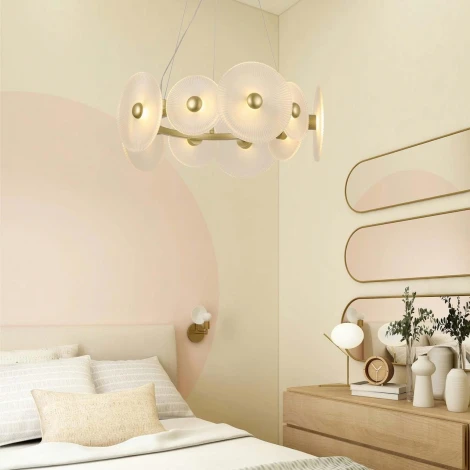 Подвесной светильник F-Promo Arctium 4605-5P (LED, 220V, на тросе)