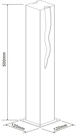 Наземный светильник Deko-Light El Rayo 730371