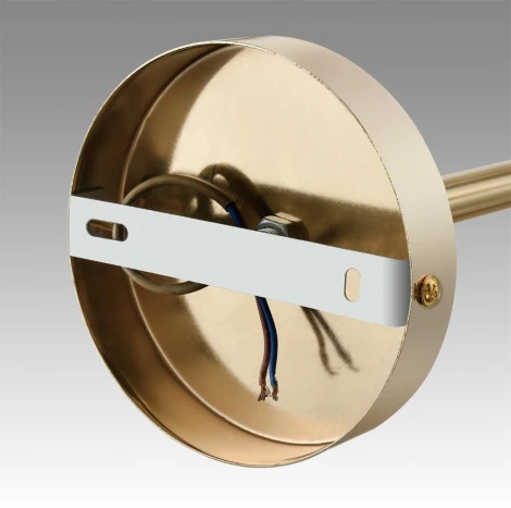 Потолочная люстра на штанге Lumion Kassia 6586/10 золото/прозрачный, металл/стекло E14 10*40W 220V