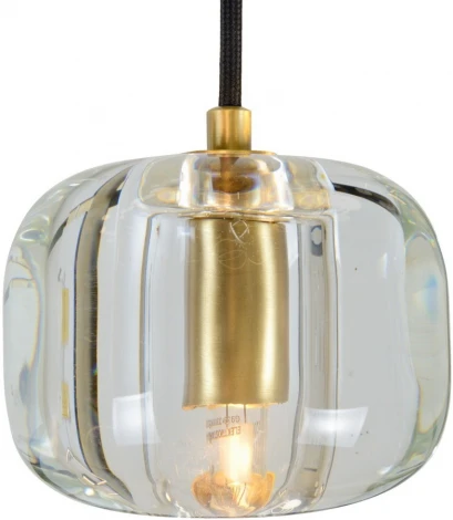 Подвесной светильник Belfast Pansy 6214-1 BR CL (220V, на проводе)