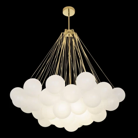 Потолочная люстра на штанге Dream 10129/1000 Gold Loft It (220V, на цепи, шарики)