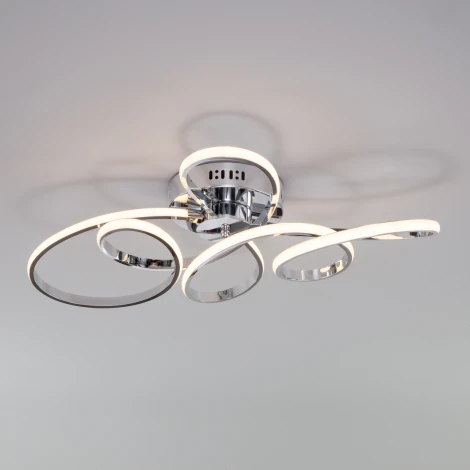 Потолочная люстра Eurosvet Shaft 90127/2 хром