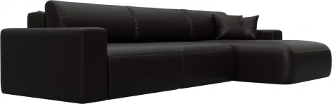 Диван угловой Лига-036 НПБ Классик Лонг правый угол Лига Диванов (Экокожа) арт.127790