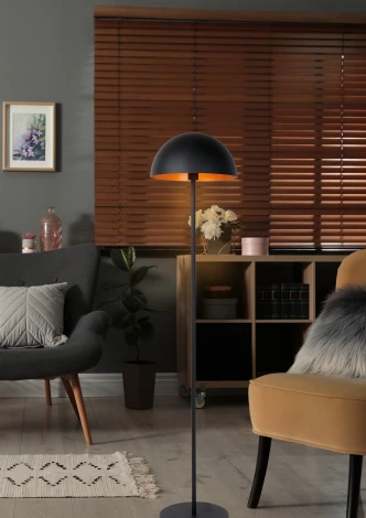 Торшер Lucide Siemon 45796/01/30 (220V, выключатель, круглые)