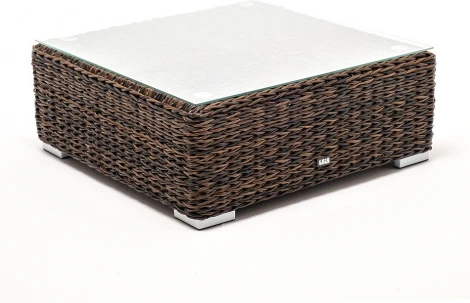 "Лунго" журнальный столик плетеный (гиацинт), цвет коричневый 4SIS арт.УТ-00005265