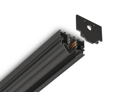 Комплект заглушек для шинопровода в натяжной потолок системы крепления Гарпун Magnetic standard 48V 10mm 2шт Ambrella Track System GL1990