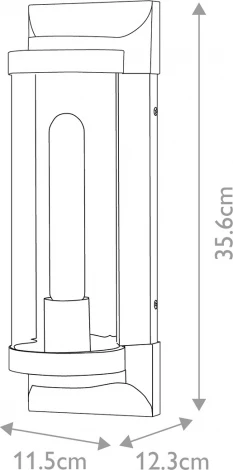 Настенный светильник уличный Hinkley Pearson QN-PEARSON-M-BU (220V, IP44)