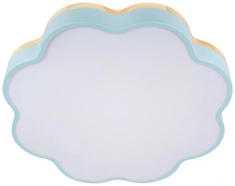 Потолочный светильник светодиодный для детской Loft It Axel 10225/36 Blue (220V, тучи)