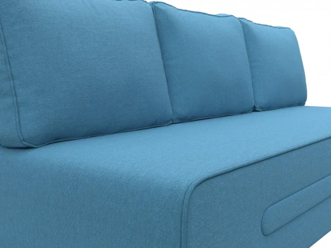 Диван прямой Приам (Голубой/Рогожка) Лига Диванов арт.123378