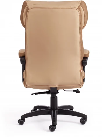 Кресло CHIEF кож/зам/ткань, бежевый/бронза, 36-34/21 Tetchair 16161