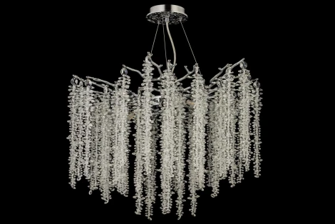 Подвесная люстра хрустальная Dio D`arte Tavenna Nickel Tavenna H 1.5.60.100 N (220V, на тросе)