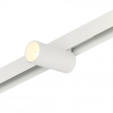 Трековый магнитный светодиодный светильник 12W 220V MyFar Ray MT0220-12W3K-W