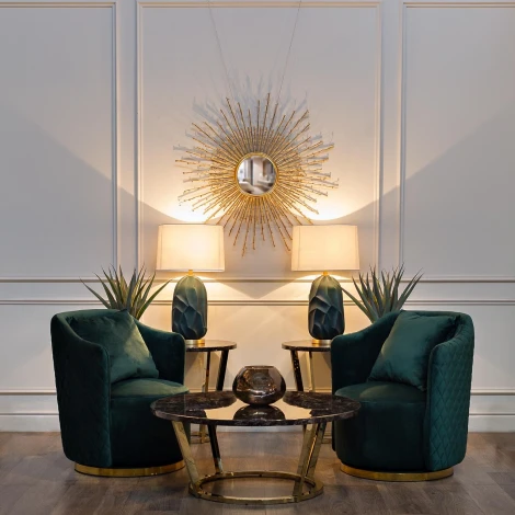 19-OA-5890 Зеркало декоративное d101см Garda Decor