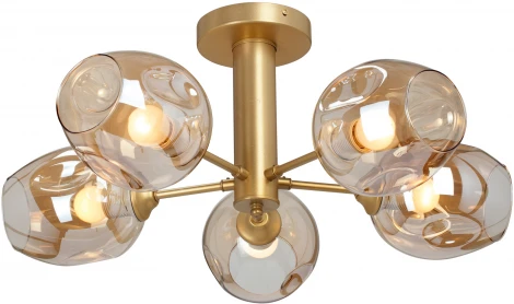 Потолочная люстра на штанге V3956-8/5PL Vitaluce (220V)