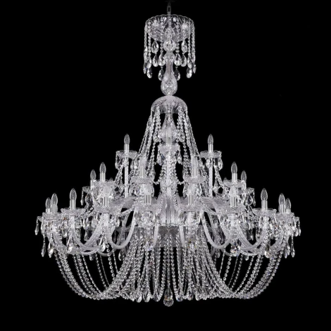 Подвесная люстра Bohemia 1406 1406/20+10+5/530/XL-170/Ni