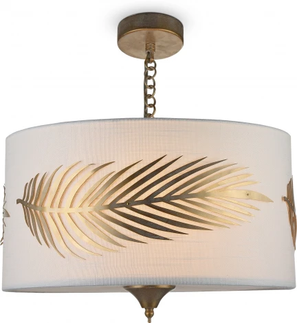 Подвесная люстра Maytoni Farn H428-PL-03-WG (220V, на цепи, листья)