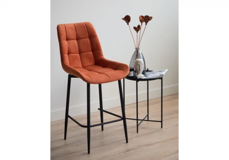 Барный стул Челси 360 терракотовый (zd 432) / черный np 632577