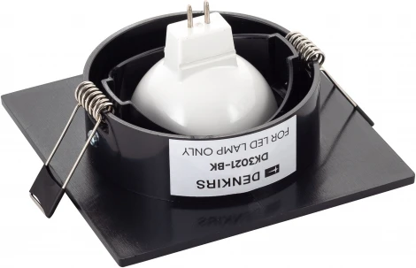 Встраиваемый точечный светильник Denkirs DK3021-BK (220V)