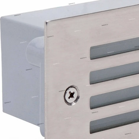 Светильник встраиваемый в стену уличный светодиодный Horoz Oltu, 1 лампа, никель с белым