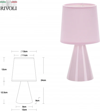 Настольная лампа Rivoli Edith 7069-503