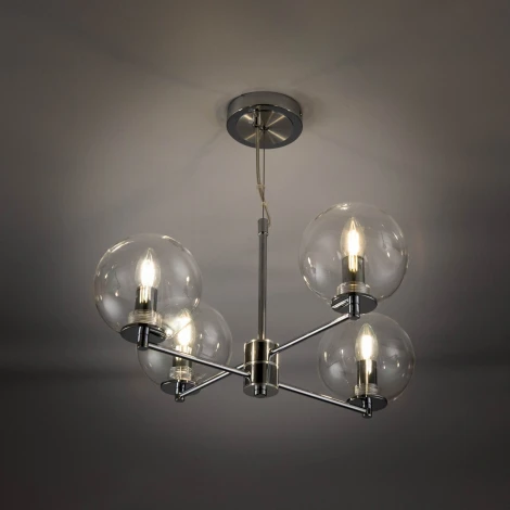 Подвесная люстра Citilux Галлен CL240141 (220V, на тросе, шарики)