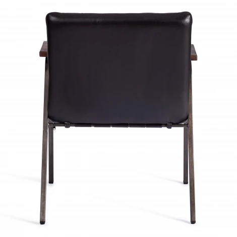 Кресло Secret de Maison Ститч/Stitch (мод. 2866) металл/кожа буйвола, 63х71х78см, черный Tetchair 20559