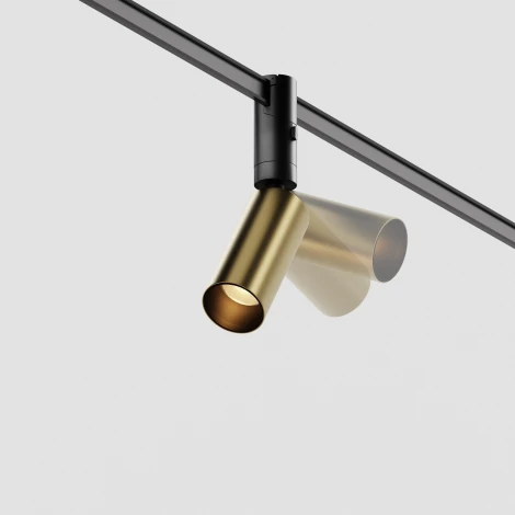 Трековый светильник 5Вт 48V Maytoni Focus Led TR201-1-5W3K-M-BBS (круглые)