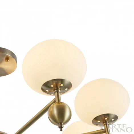 Потолочная люстра на штанге Arte Milano 270307/8 GD (220V, шарики)