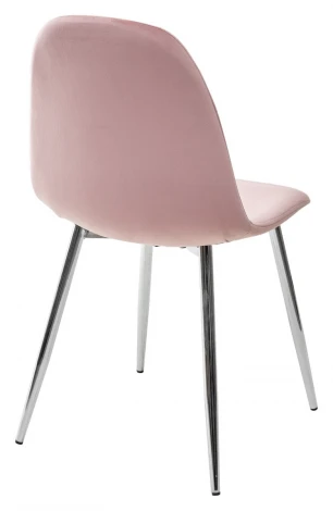 Обеденный стул M-City PESCARA UF910-07 PINK, велюр