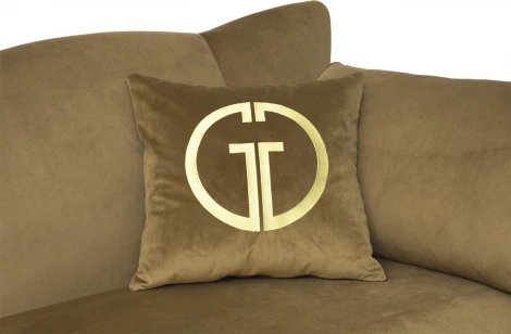 Диван Garda Decor SIENA-2K-Colt004 (Золотой)