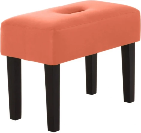 Табурет мягкий Handy ОГОГО (арт.653727), (Ткань,Экокожа/Оранжевый)