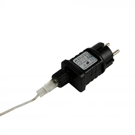 Бахрома светодиодная со статическим свечением, 6м. соединяемая, 80 светодиодов, теплый белый свет Uniel ULD-B6006-080/STK WARM WHITE IP44